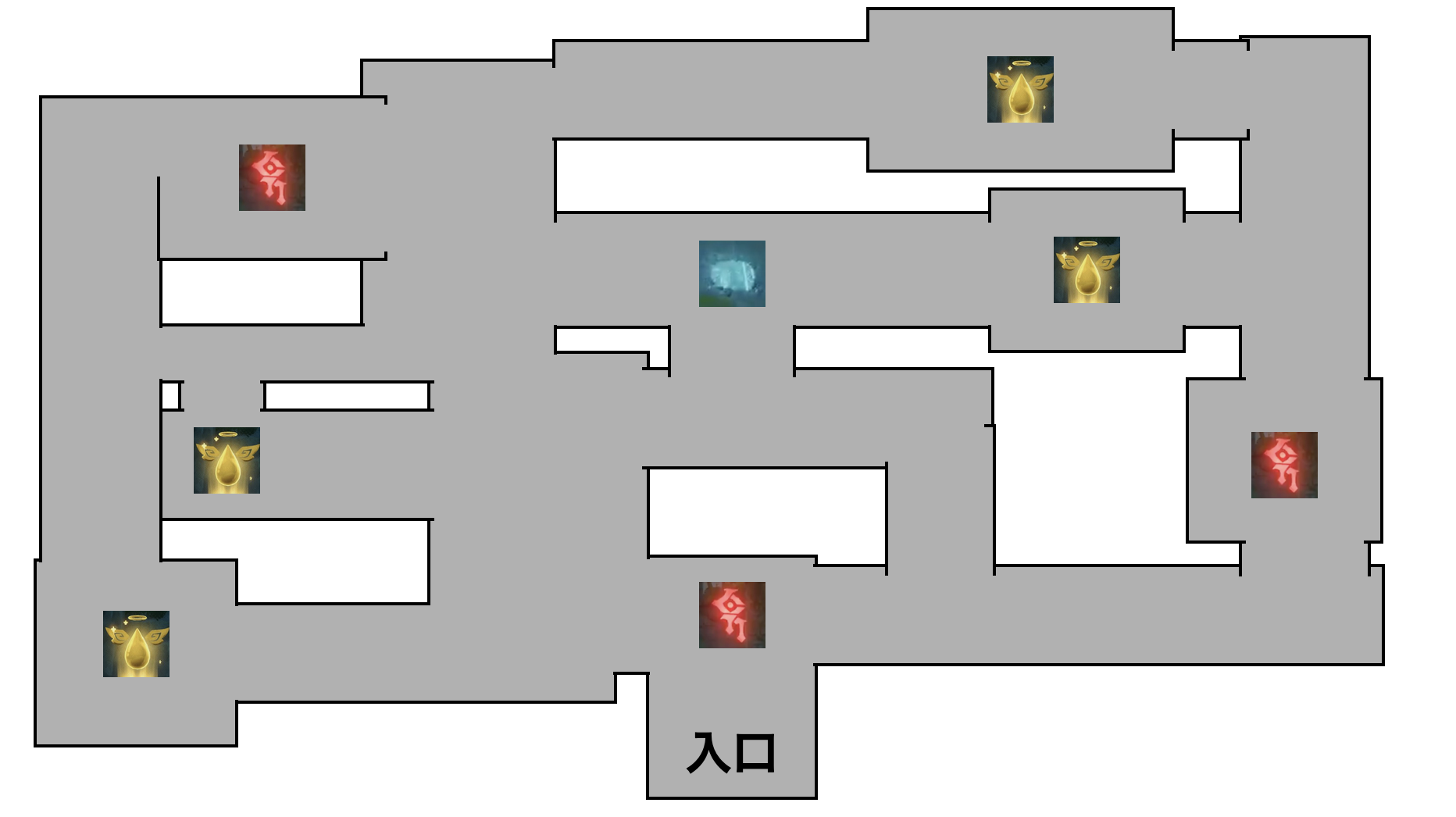 集光試練マップ