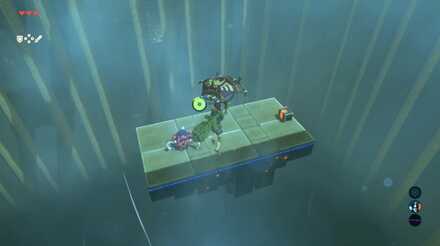 ブレスオブザワイルドのシャタワの祠の1つ目の宝箱の取り方