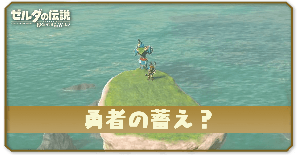 ブレワイの勇者の蓄え？攻略