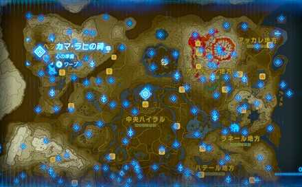 カマラヒの祠マップ