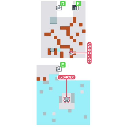 ポケモンダイパリメイクのキッサキ神殿・B2F