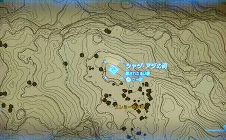 シャダアダの祠最拡大マップ