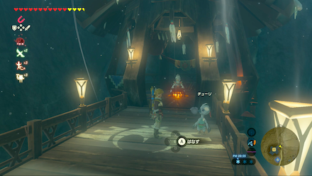 ブレスオブザワイルド　チューリの場所