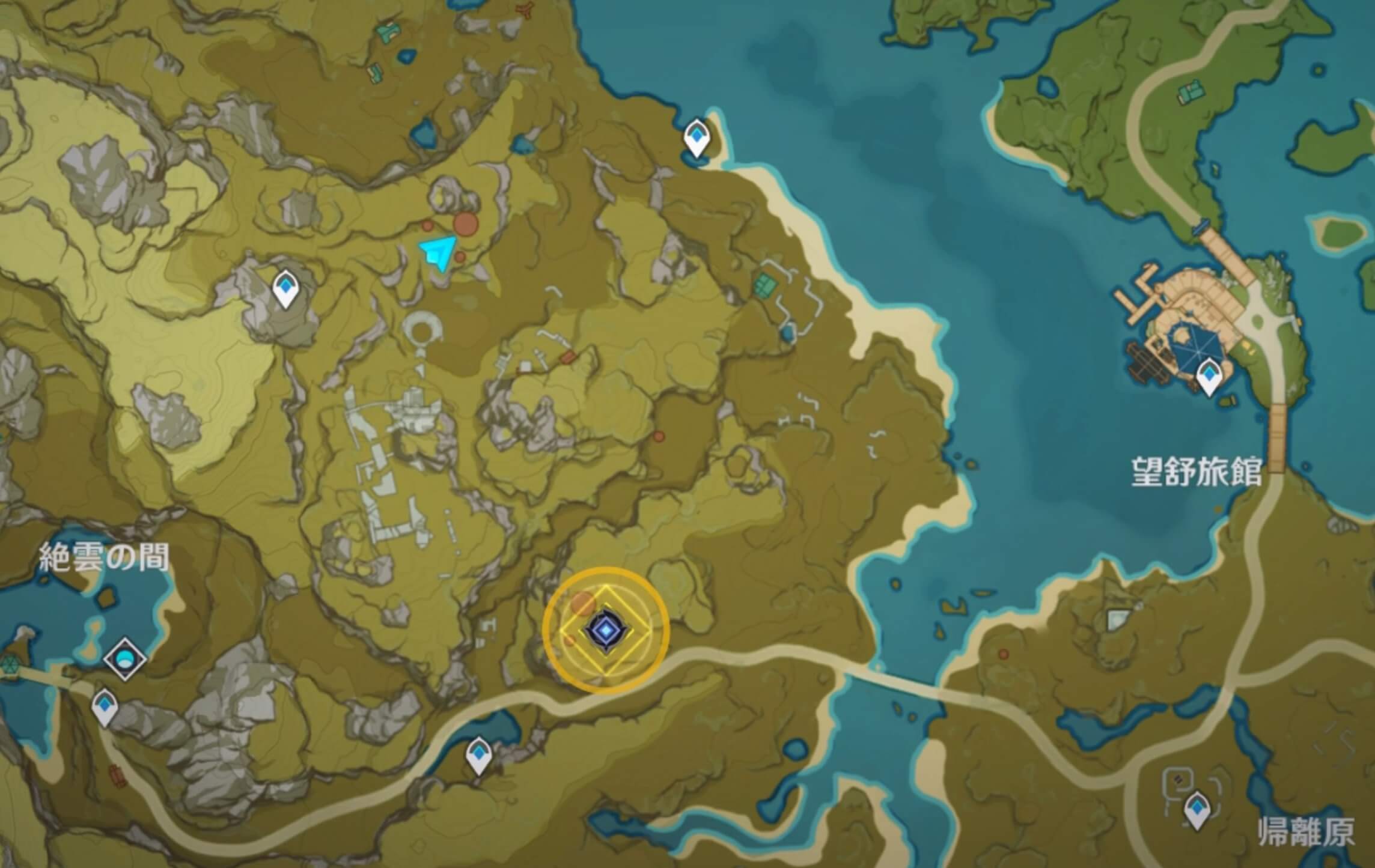 望舒旅館西側の調査地点・3