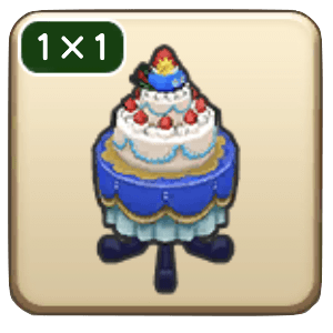 ドラクエウォークの聖夜2021のケーキ