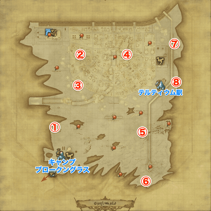 ガレマルドマップ