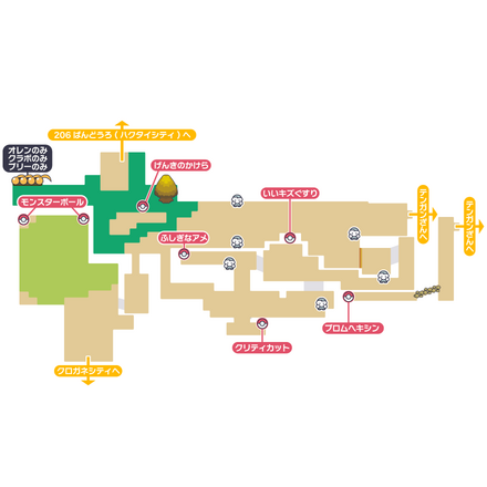 ポケモンダイパリメイク 7番道路のマップと出現ポケモン sp ゲームエイト