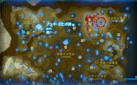 ノッキミヒの祠マップ