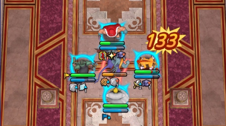 ドラクエタクトの過ぎ去りし時の迷宮12層は囲って呪文を封じる