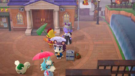 時間操作してる人は雨の日でもOK