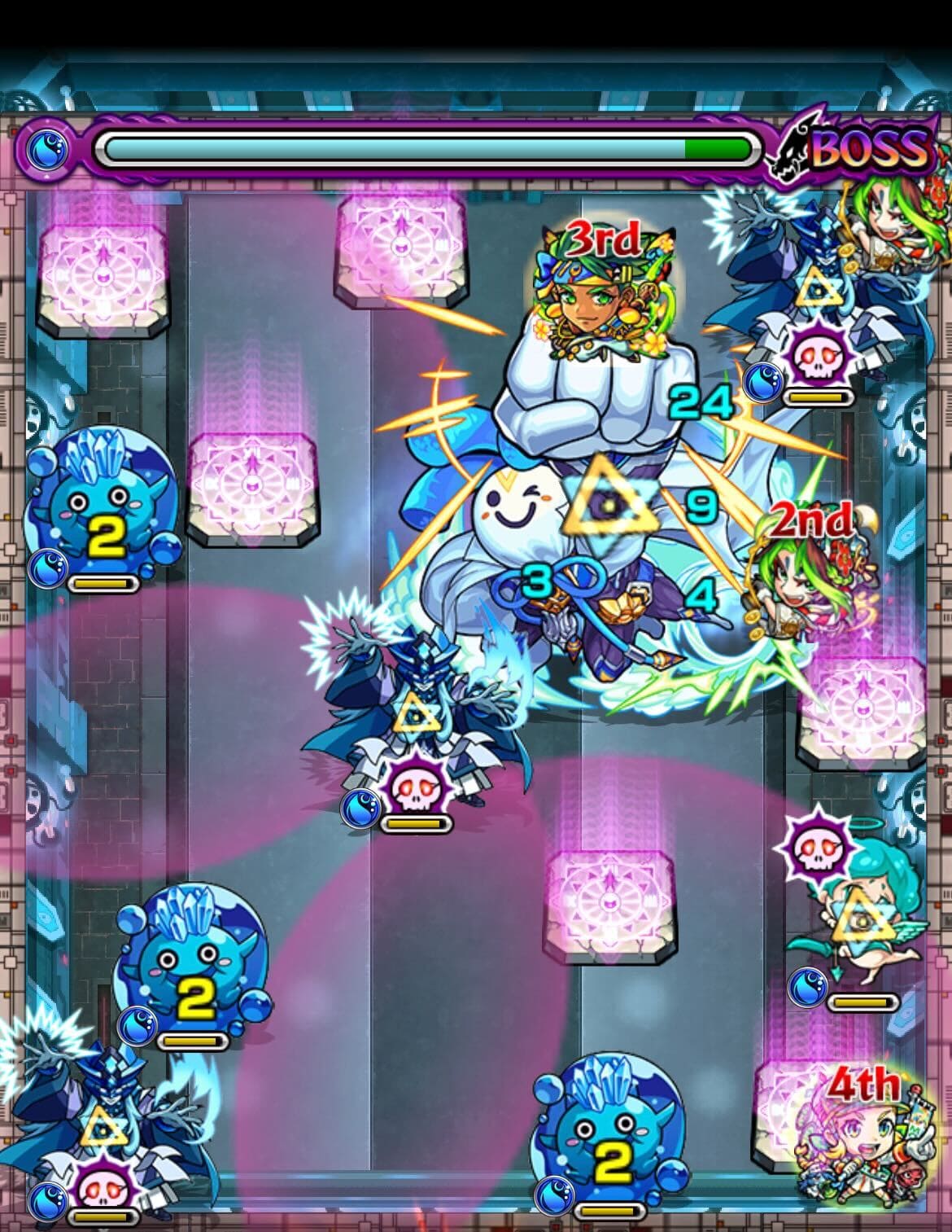 モンスト 栄冠の闘技場セット5 4−2