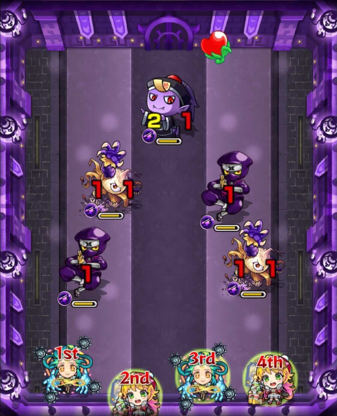 モンスト 栄冠の闘技場5−5 ステージ