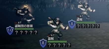 盗賊団の首領&盗賊