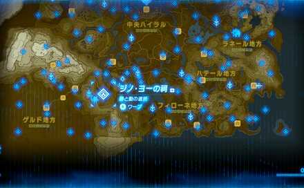 ジノヨーの祠マップ