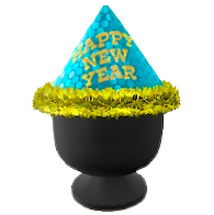 ニューイヤーハットの画像