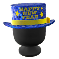 ニューイヤーシルクハットの画像