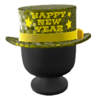 ニューイヤーシルクハットの画像