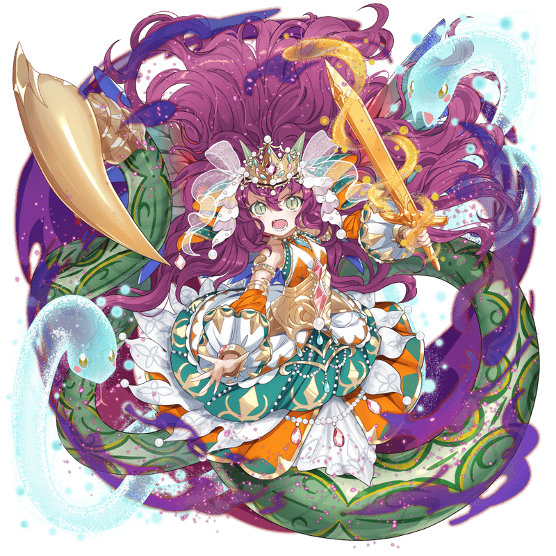 オセロニアの［怒気燃やす魔蛇］エキドナの画像