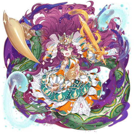 オセロニアの［怒気燃やす魔蛇］エキドナの画像