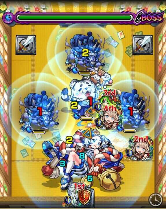 モンスト タイガ ボス1