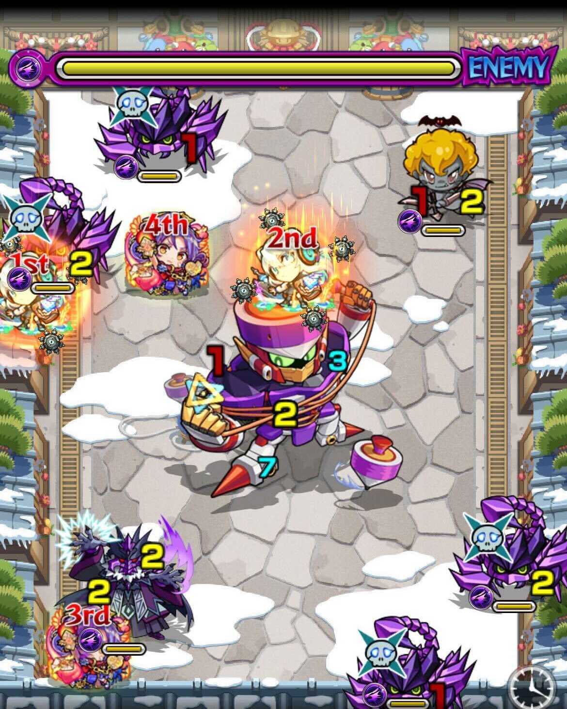 モンスト コマンダー ステージ3