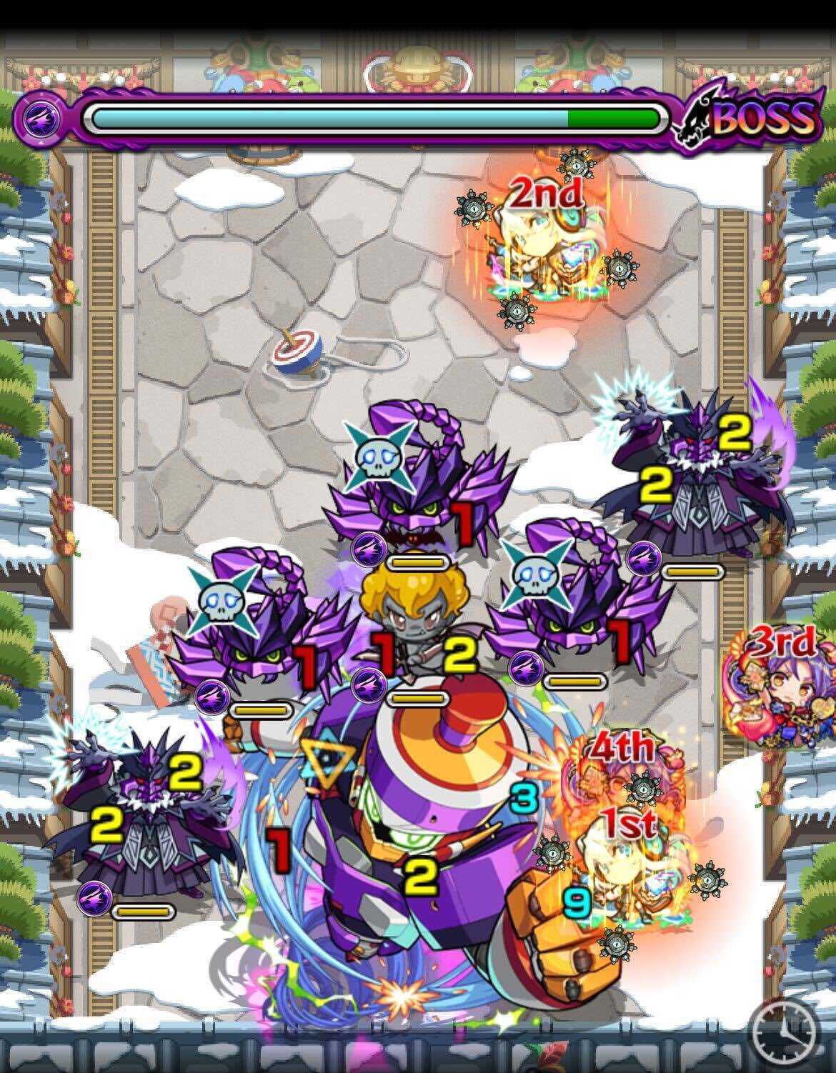 モンスト コマンダー ボス1