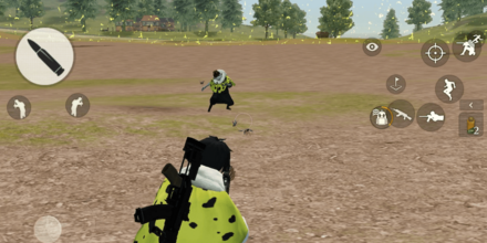 虫による遠距離攻撃