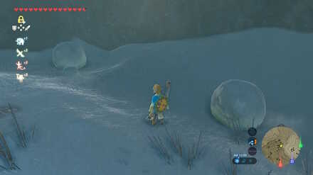 ブレワイの巨大クジラの化石攻略