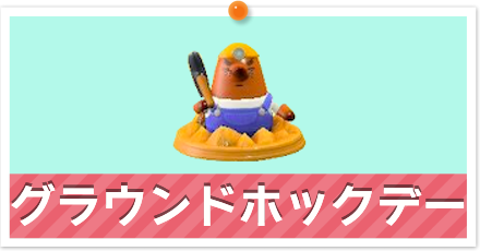 グラウンドホックデー