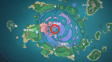 止水の潘のマップ