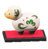 えとのおきもの・ひつじ画像