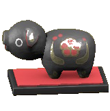 えとのおきもの・ぶた画像