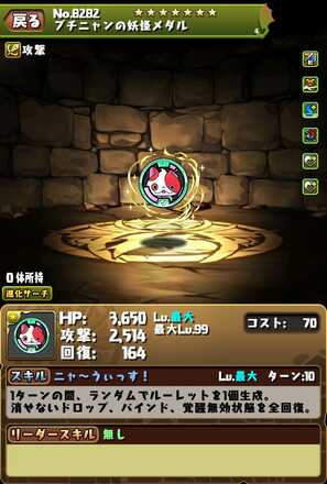 ブチニャン装備