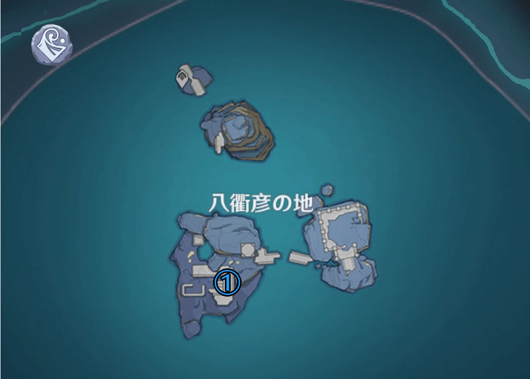 八衢彦の地鍵紋1