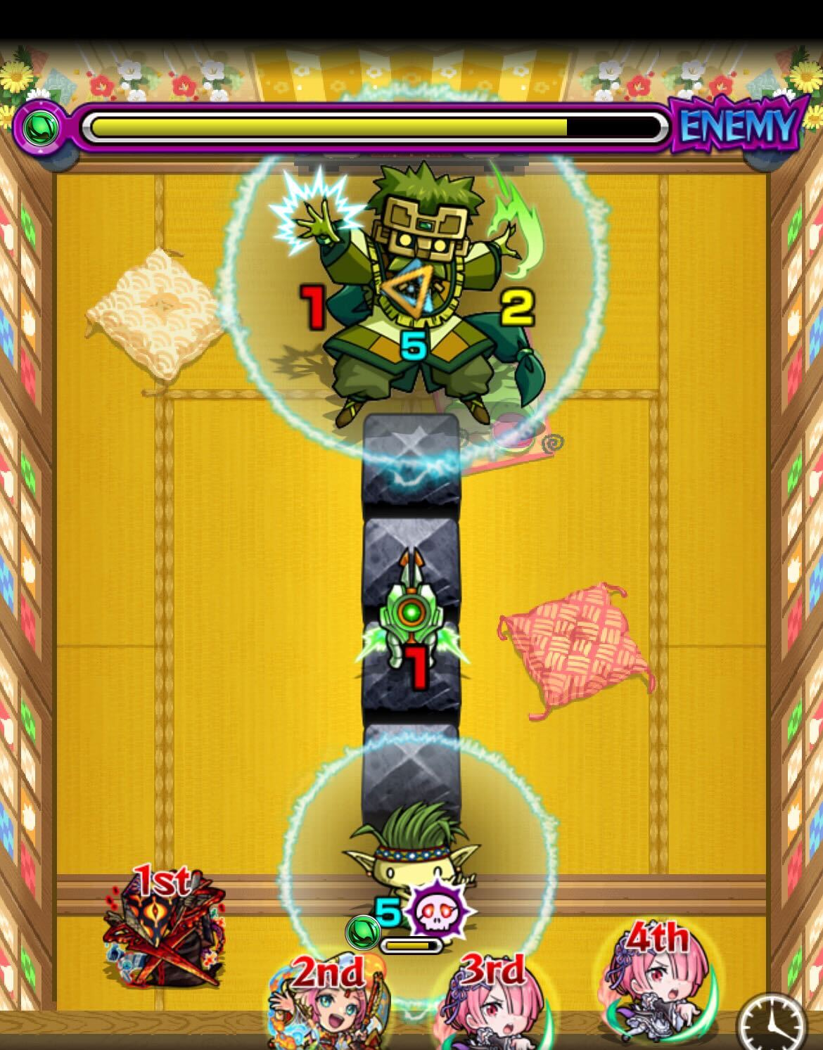 モンスト 御門シメナ ステージ1