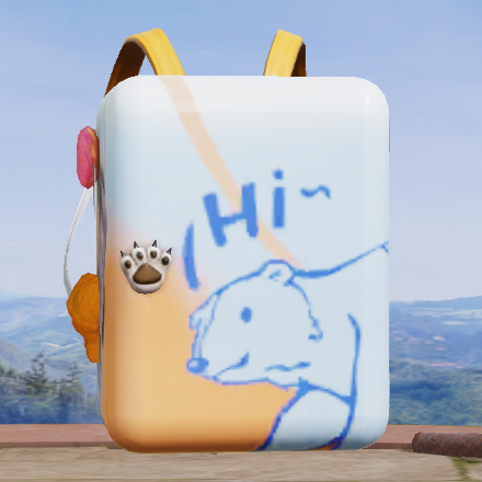 リュック：北極で宅飲み