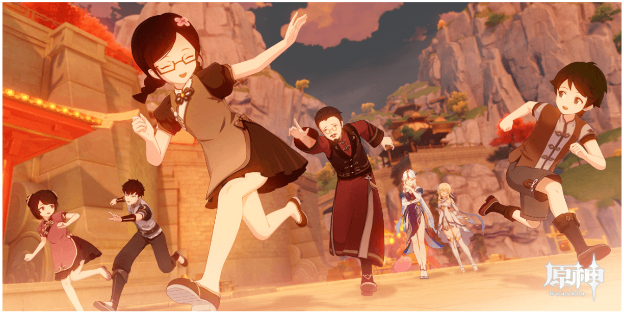 原神＿この素晴らしい光景が過ぎ去ってしまう前に