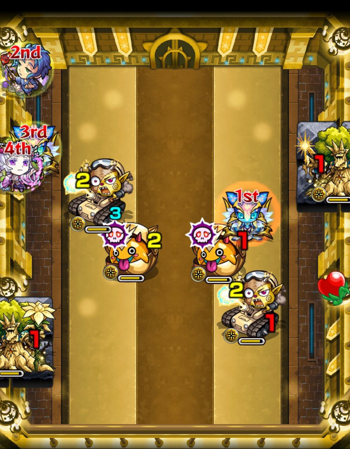 モンスト 栄冠の闘技場6-4 ステージ2