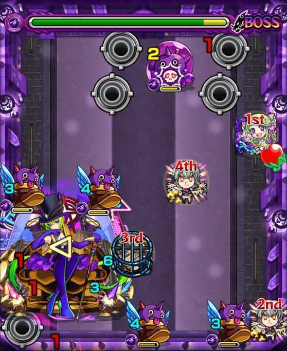 モンスト 栄冠の闘技場 6-5 ボス2