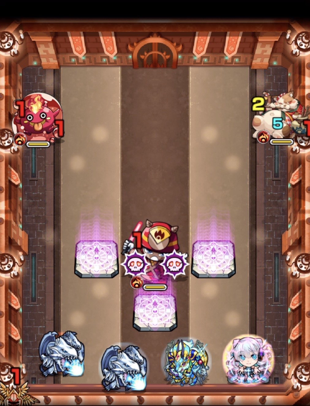 モンスト 栄冠の闘技場6-1ステージ1