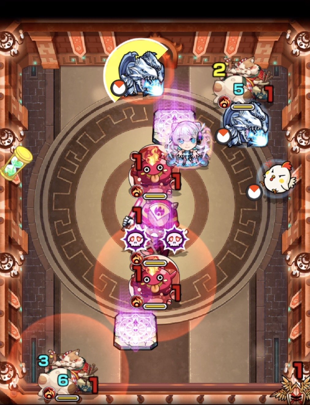 モンスト 栄冠の闘技場6-1ステージ2