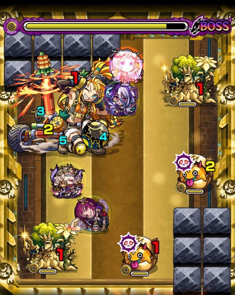 モンスト 栄冠の闘技場6-4 ボス3
