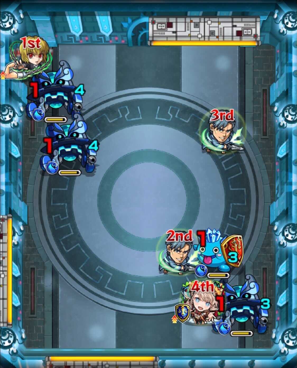 モンスト 栄冠の闘技場 メジェド ステージ3