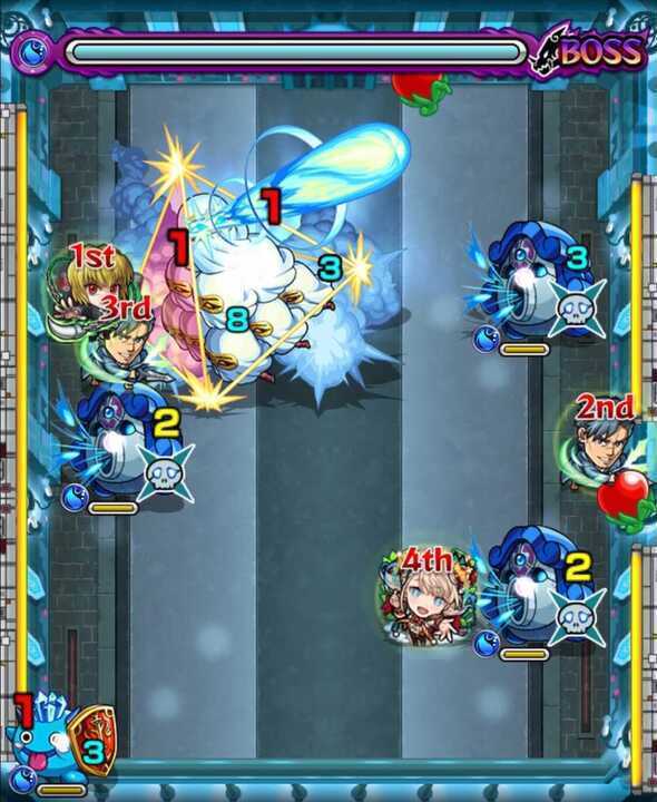 モンスト 栄冠の闘技場 メジェド ボス1