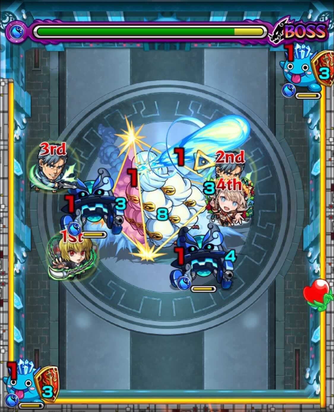 モンスト 栄冠の闘技場 メジェド ボス2