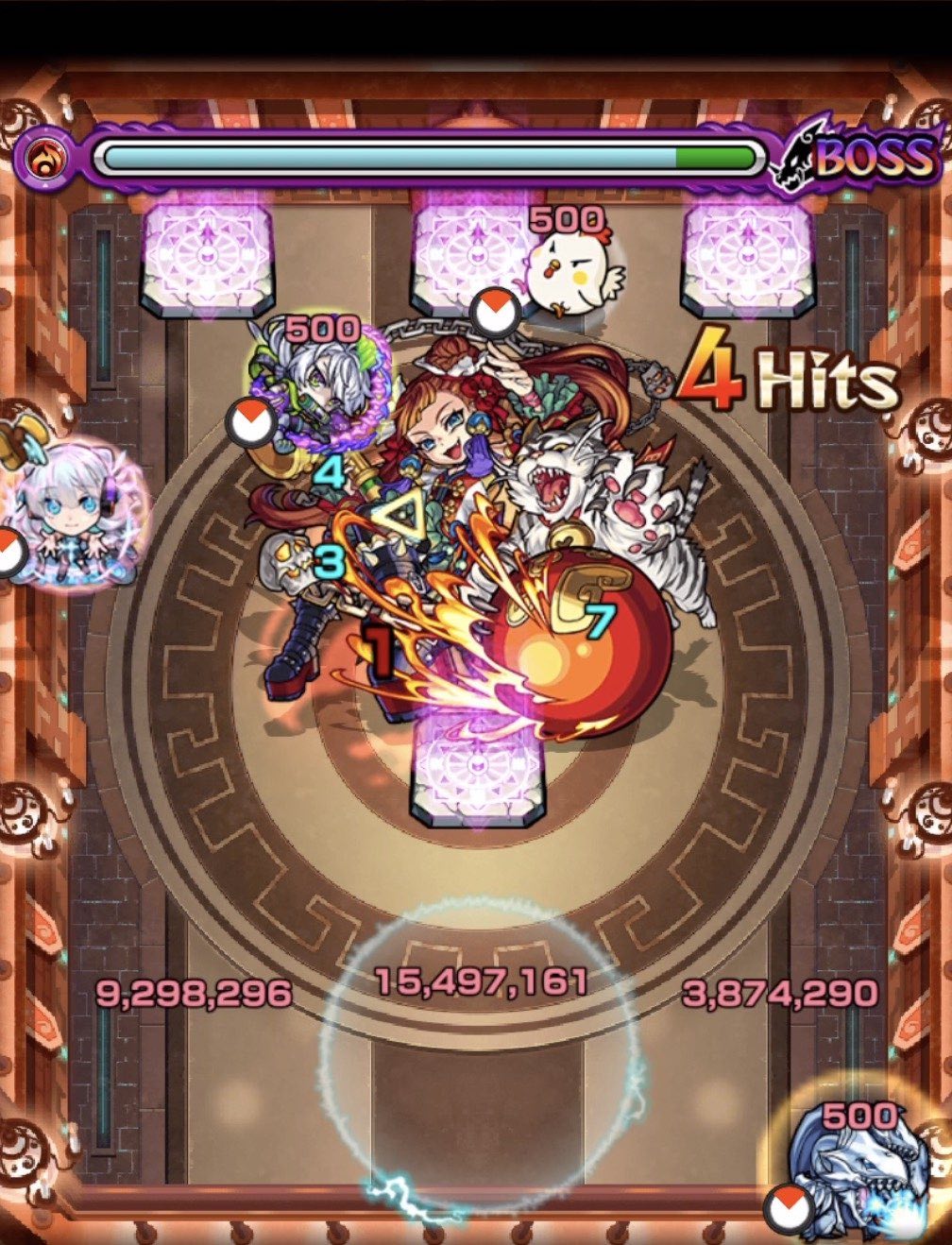 モンスト ドクロザコ処理後