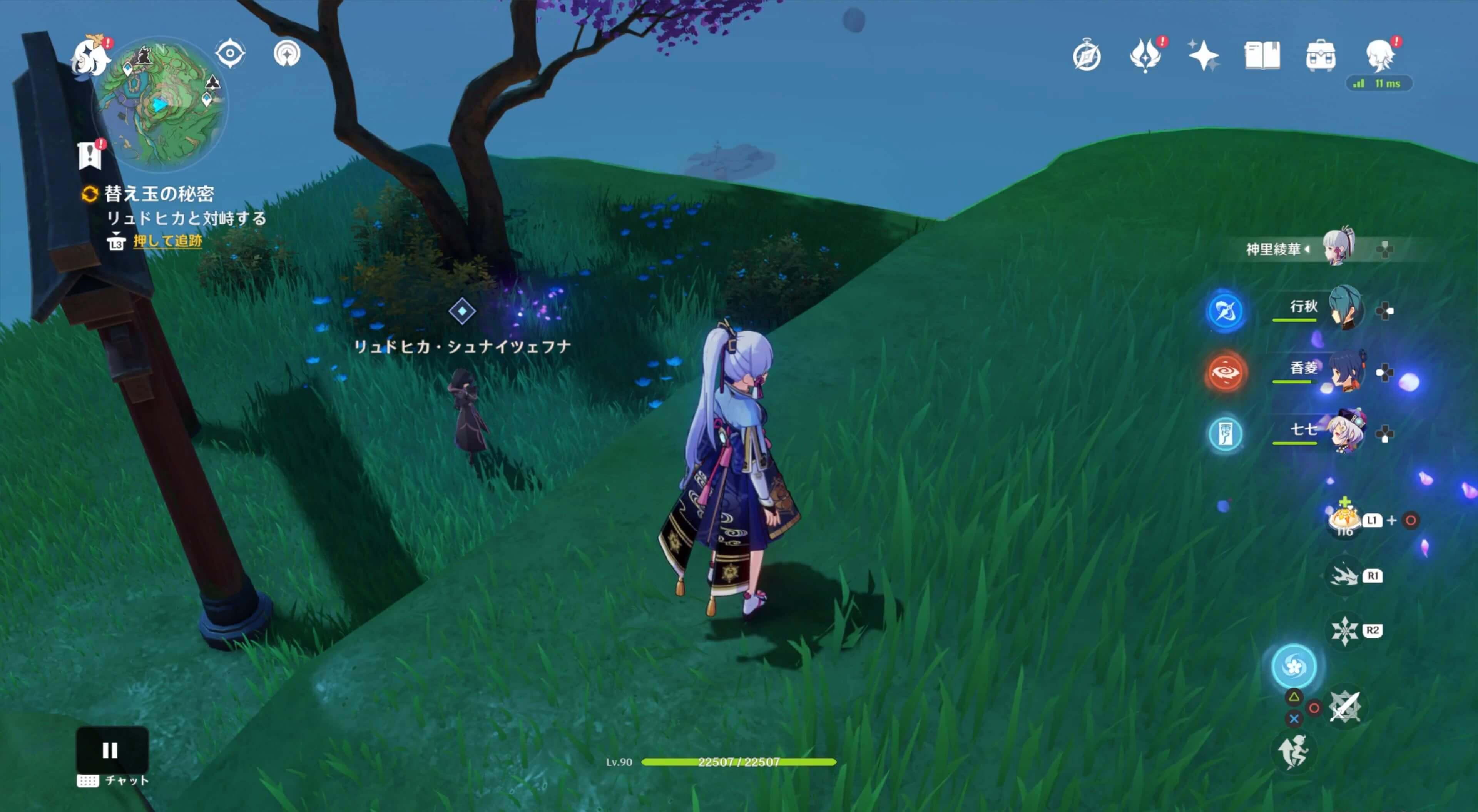 リュドヒカに近づく