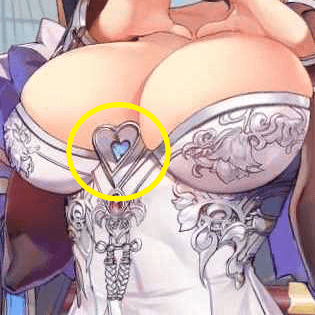 少女廻戦の水と火のラブレターのタップする場所