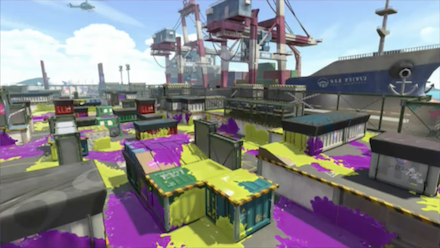 スプラ2のホッケふ頭