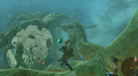 ブレスオブザワイルド　④から⑤へ移動